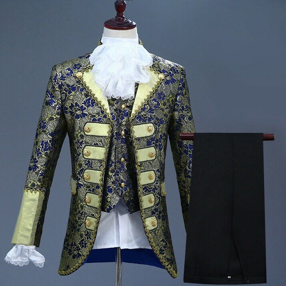 mens-3-piece-suit-embroidered-jacket-vest-victorian-costume-pants-trousers
