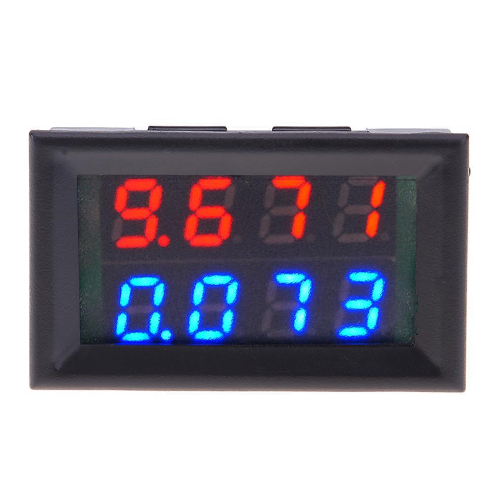 LED Digital Voltmeter Spannungsanzeige Amperemeter Strommesser 0-100 V 0-10A HOT
