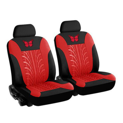 4/9PCS Auto Seat Covers for Car Truck SUV Van Universal Protectors Butterfly USA