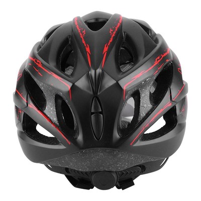 Mountainbike Fahrradhelm Schutzhelm Helm Rennrad MTB mit Schutzbrille 360 Rot