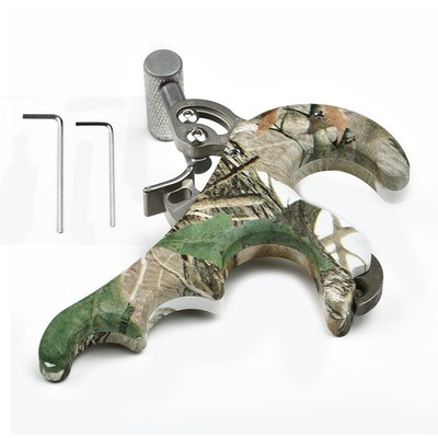 Archery Release Aid with Caliper Thumb Trigger Grip for Better Accuracy