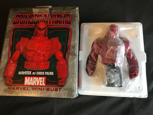 Bowen Designs Crimson Dynamo Mini Bust Marvel Sample #305