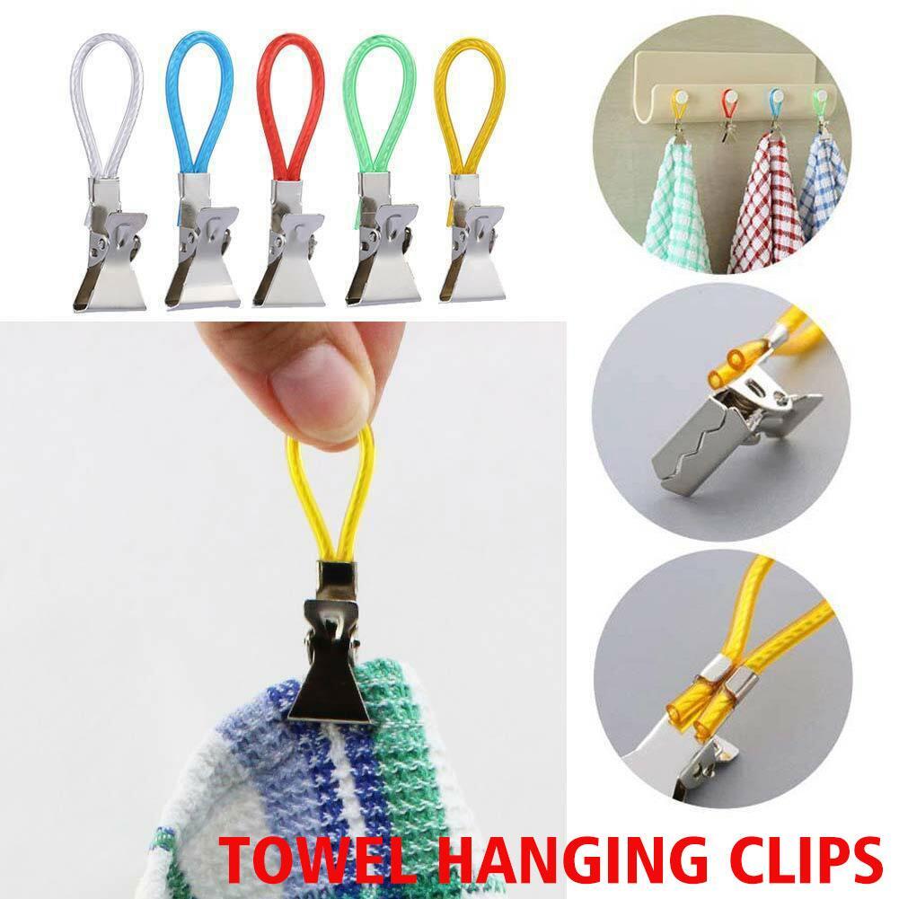 Hanging Clips Color Hooks Dish Cloth Tea Ki Nice Hangers Han