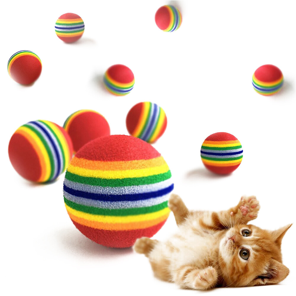 soft sponge balls for cats