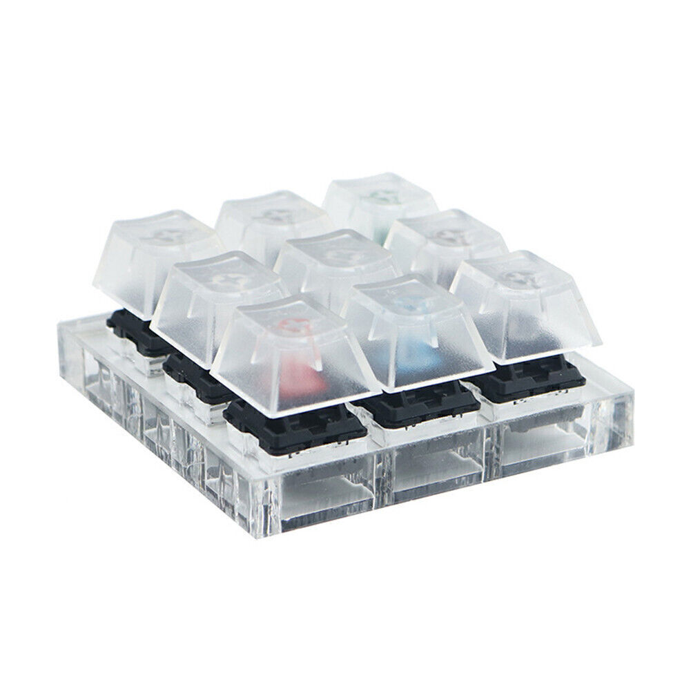 9-Key Switch Tester Sampler Keycap MX Switch for Cherry Mech