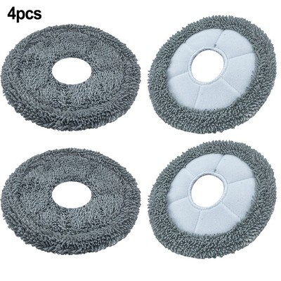 Mopping Pad Practical Replacement Robot Vacuum Cleaner S10 Pro S10/ 4 Pcs