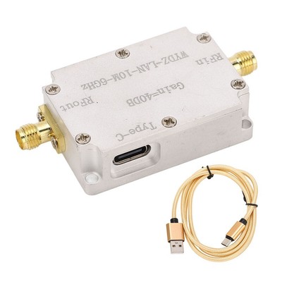 High Performance 10M 6GHz Low Noise RF Power Amp lifier with 40DB Gain