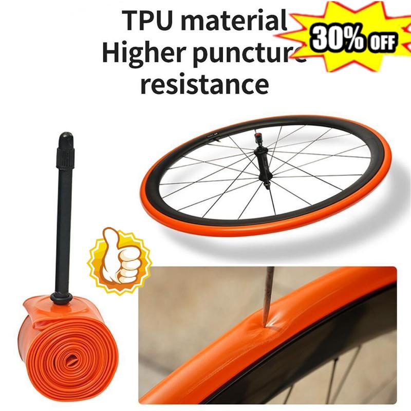 1* Ultralight Bicycle TPU Inner Tube 700x18/32C Road Bike 45/65/85mm BEST