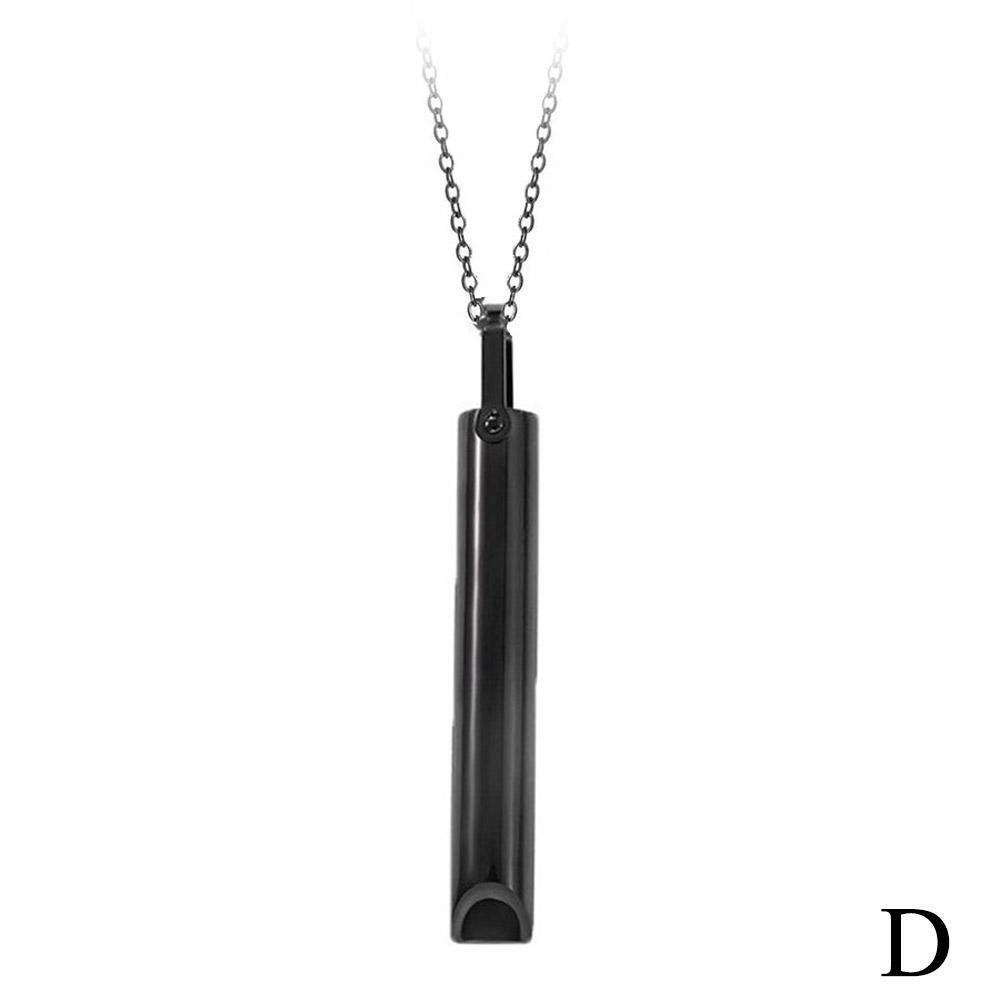Reviews NHS Breathing Necklace For Quitting Smoking & Vaping – Stress  Relief Fidget Toy, Silver/Black/Gold/Rose Gold Stop Smoking Necklace