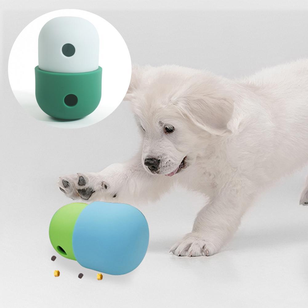 Leaking Ball Funny Interactive Pet Slow Feeder Bowl Puzzle Toy Supplies
