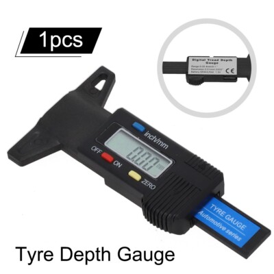 Accurate Digital Tyre Tread Reader for Cars Motorbikes and Truck Brake Pad Wear