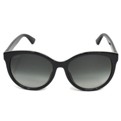 Gucci GG0636SK 001 Sunglasses Asian Fit UV Protection Gray