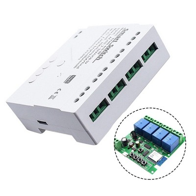 Easy to Use For Tuya WIFI RF Control Module Switch 4CH Relay