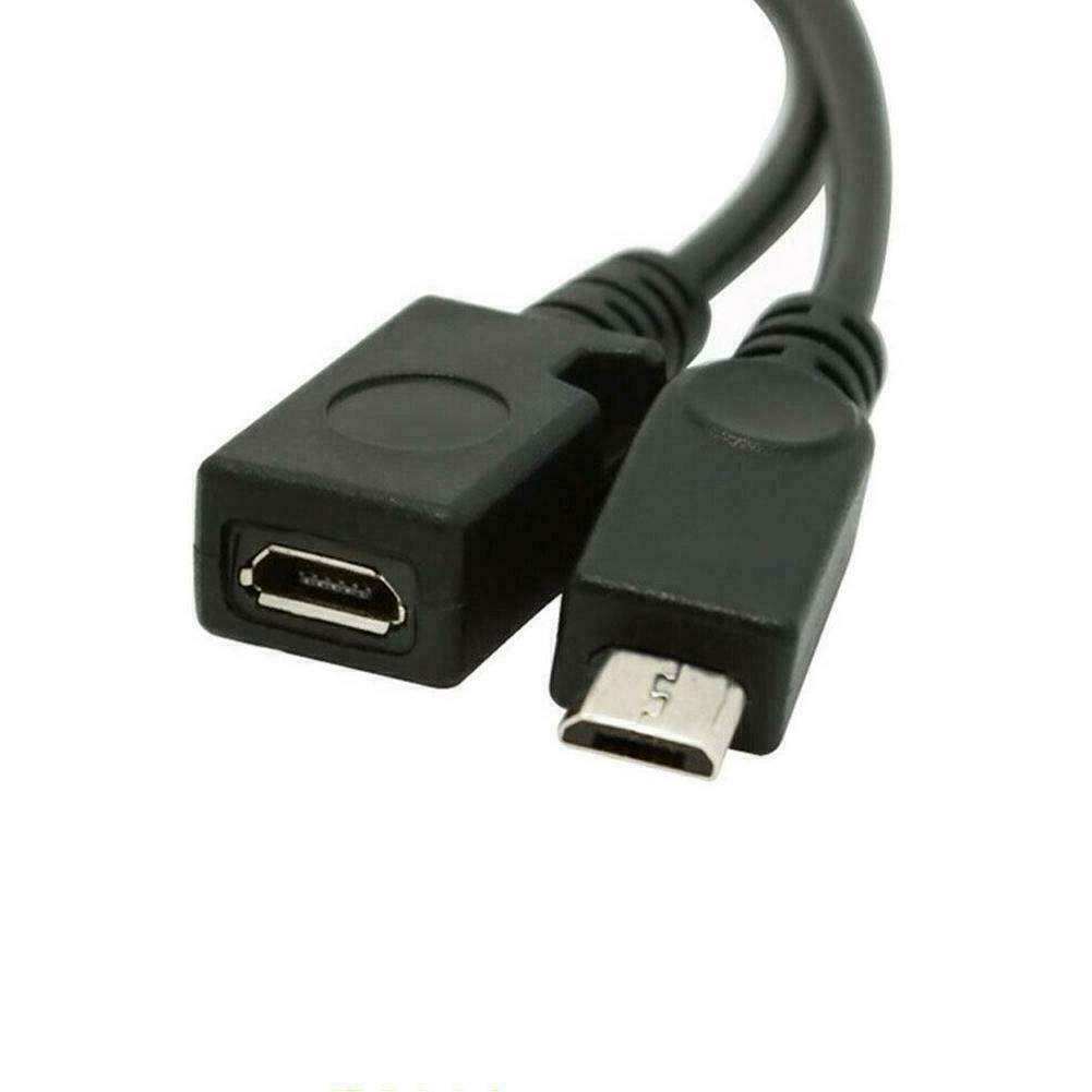 Usb Port Terminal Converter Adapter Black For Android phone Adapter F6O1