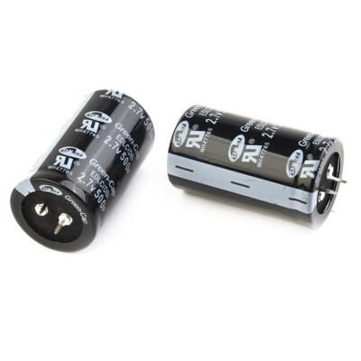 1/2/6/10pcs Black 2.7V Farad Capacitor 500F 35*60MM Super 2.7V 500F Capacitor