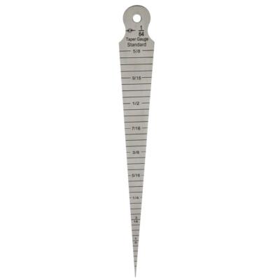 Taper Gage 1/8-5/8 Inch 1-15 MM Stainless Taper Welding Gauge Test Ulnar Inch...