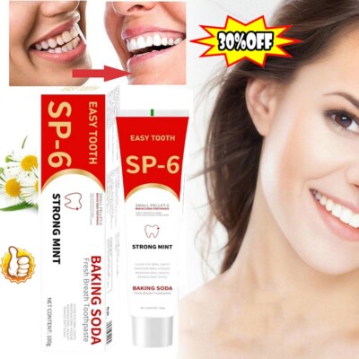 Sp-6 Probiotic Brightening Toothpaste,Deep Cleaning Care Toothpastes 120g