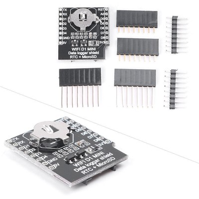 Micro SD Wemos D1 Data Logger Shield+RTC DS1307 Clock Kits Fit Arduino/Raspberry