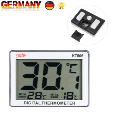 LCD Digital Aquarium Aquarium Thermometer Wassertemperaturmesser 0°C~37°C P1F5