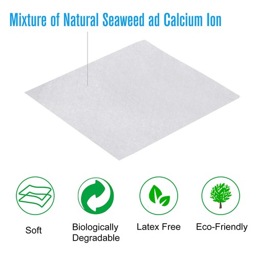 10pcs Calcium Alginate Wound Dressing Pads 4x4 Patches Non-Stick Padding Sterile