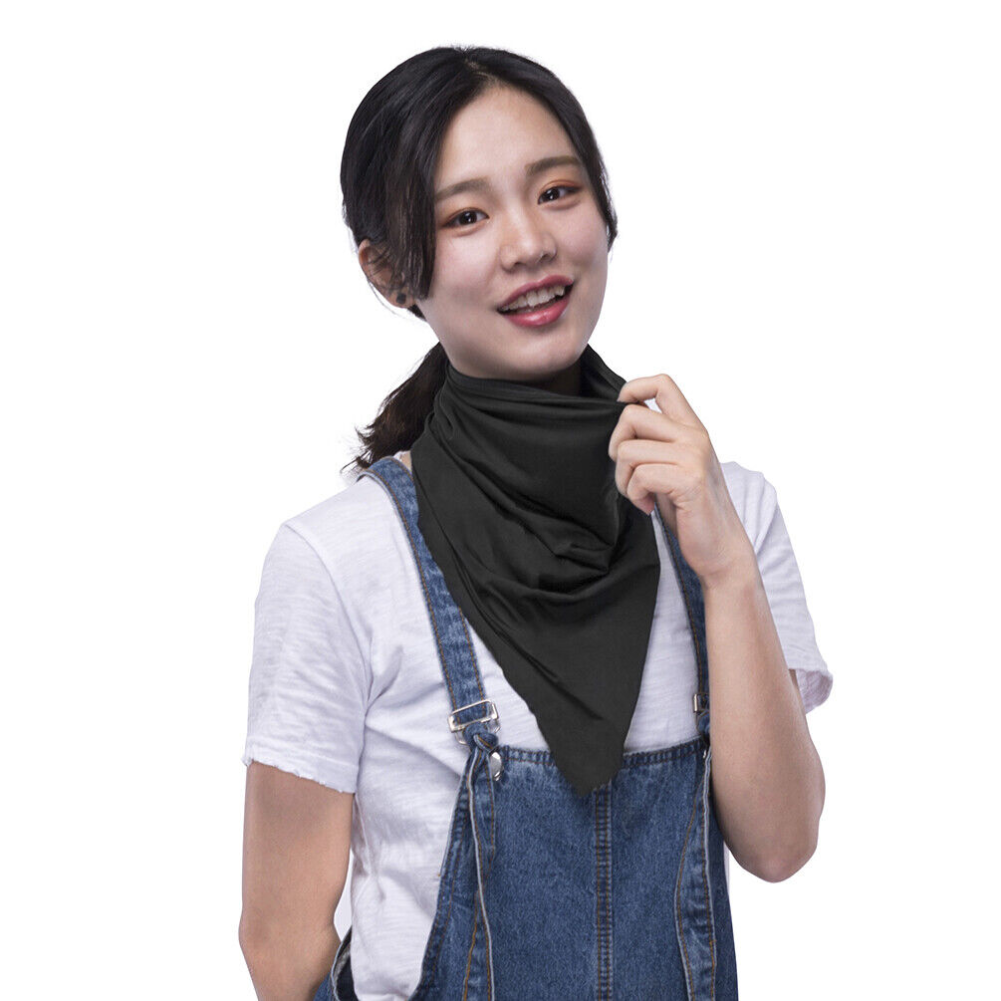Thin Breathable Neck Gaiter Sun UV Bandana Face Cover Scarf Balaclava Headband