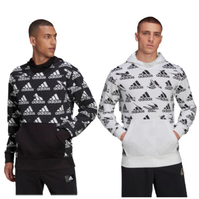 

Adidas Мужская толстовка с капюшоном Essentials Brandlove French Terry Active Толстовка с капюшоном