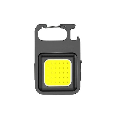 Multi-Functional Mini LED Flashlight Keychain