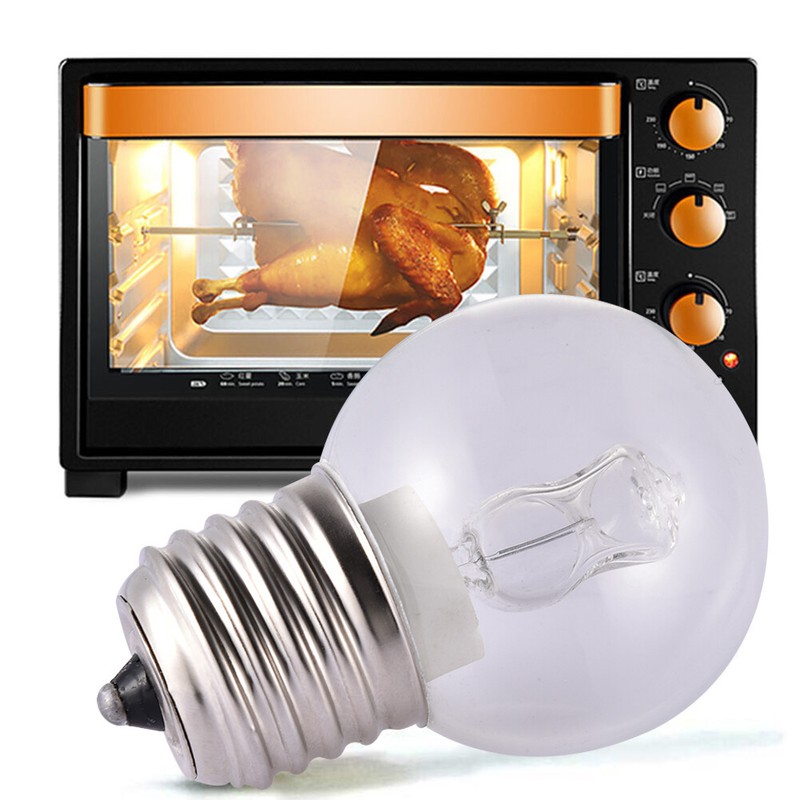 Oven Light High Temperature Resistant Safe Oven Bulb Lamp 25/40W Tungsten Light