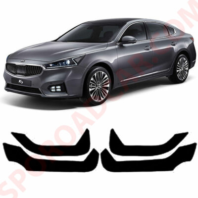 Anti Scratch Inside Carbon Door Cover 4P For Kia 2016-2019 Cadenza / K7 KV06