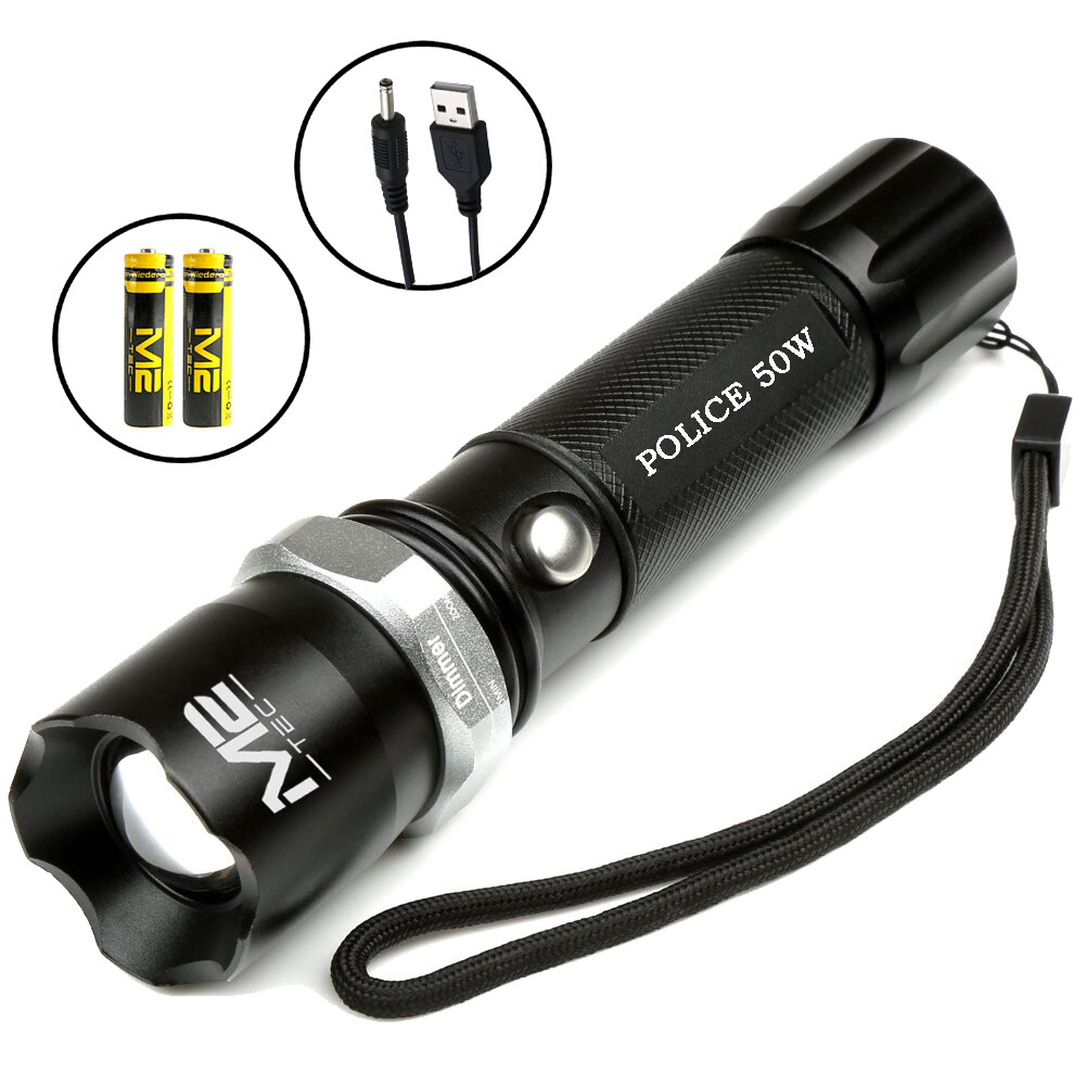 CREE T6 20000LM Taschenlampe Wasserdicht Torch LED Flashlight Superhell Polizei