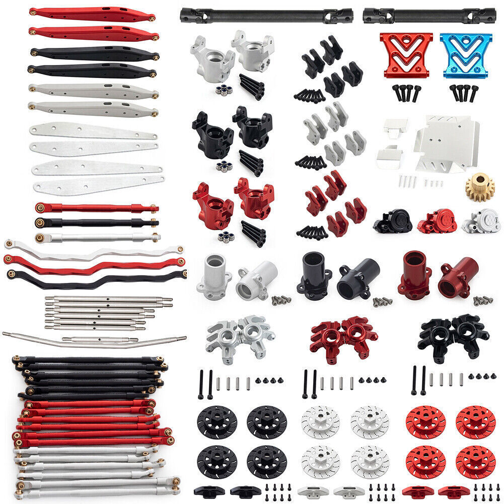 Front Knuckle/Gearbox Shell/Pull Rod For 1/10 Axial RBX10 Ryft RC Crawler Car