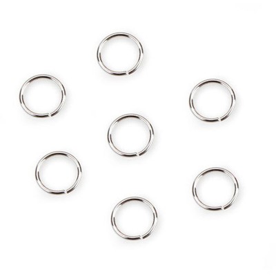 Jump Rings - 20 Gauge - Sterling Silver Plated - 6mm - 40 Pieces (darspl1012)