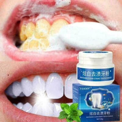 Whitening Clean Dental Stain Tooth Powder 30g Protect Teeth Care
