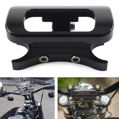 1-1/4'' Handlebar Risers Gauge Mount For Harley Softail Street Bob FXBB 18-20 US