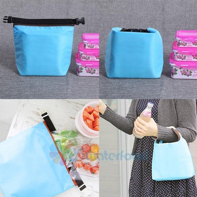 Portable Insulated Lunch Storage Bag Thermal CoolerTravel Outdoor Tote Pouch Box