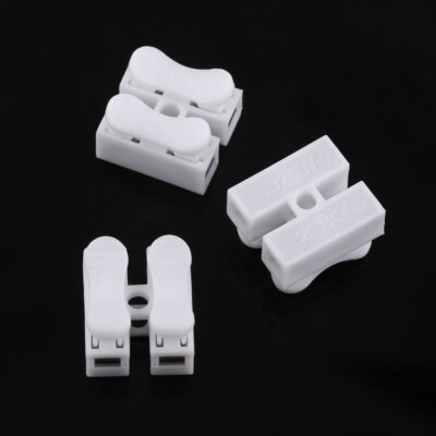 Push Quick Wire Cable Connector,White Wiring Terminal ,100Pcs