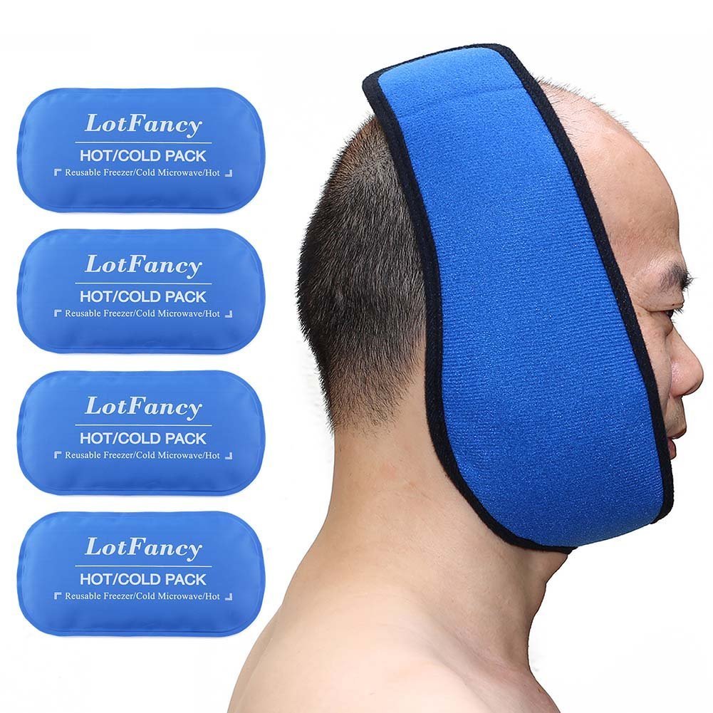 Hot Cold Gel Pack Heat Therapy Wrap Toothache