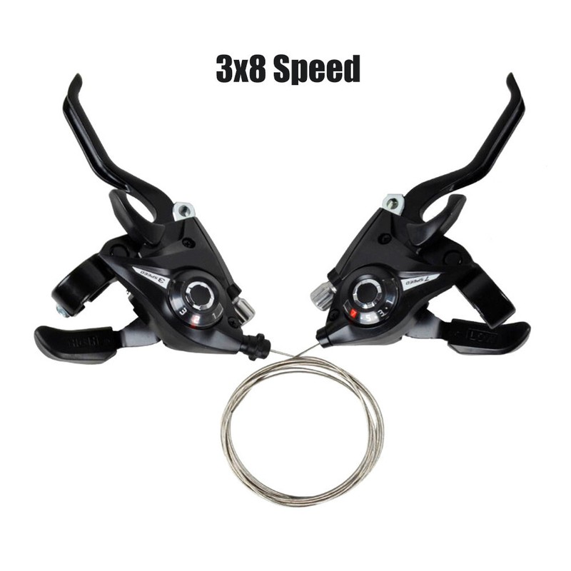 Bike Speed-Adjusting Brake EF51-7/EF51-8 Mountain Bike Finger-Dial Transmission