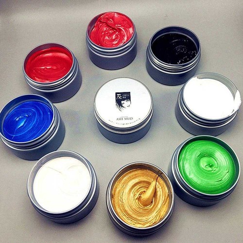 Professional 6 Colors Hair Wax Hair Pomades Natural Hairstyle Men