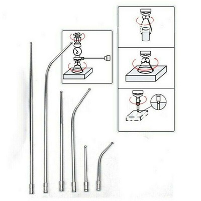 Metal Coaxial Centering Indicator Set with 6 Needles for Accurate Milling Tasks