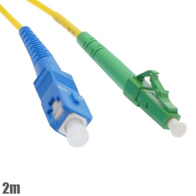 2 3 5 10M SC/UPC-LC/APC Single Mode Simplex Fiber Optic Optical Patch Cable OFNR