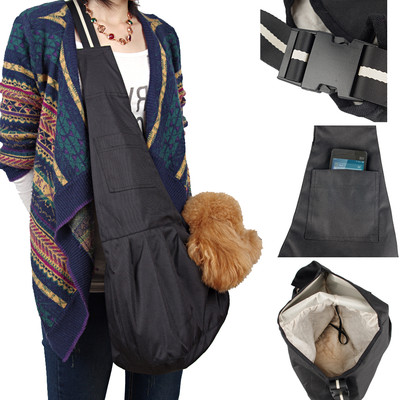 Small Pet Dog Cat Carrier Shoulder Sling Bag Tote Outside Travel Mesh Bag USA