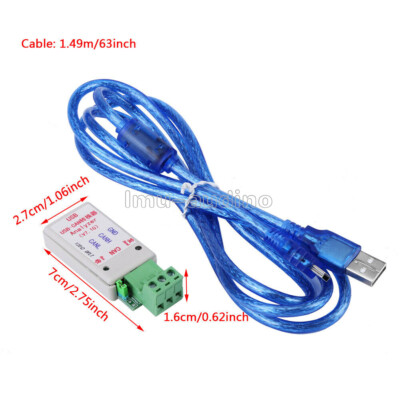 1PCS USB to CAN Bus Converter Adapter serial port TO CAN /RS232 TO CAN With TVS