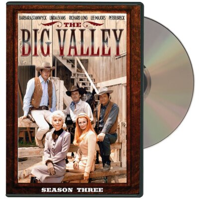 The Big Valley Season Three Dvd Factory Sealed Western Classic Series