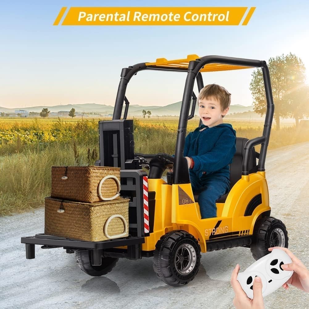 Remote Control Kids Ride-On Forklift