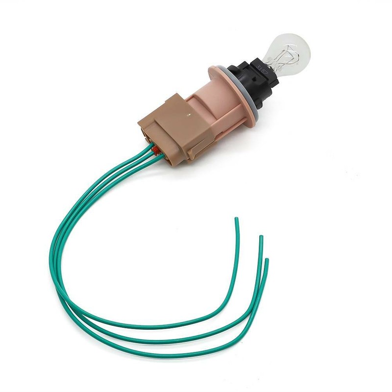 For Ford Headlamp Light Socket Brake Turn Signal Parking + Pigtail