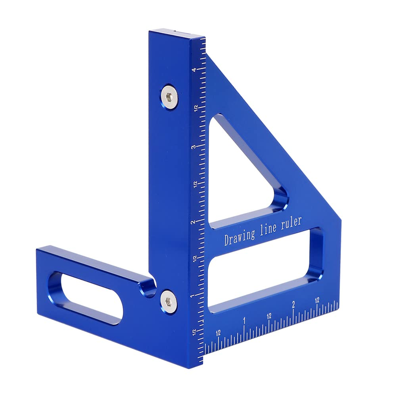 Precision 3D Multi-Angle Measuring Ruler for Woodworking & Engineering