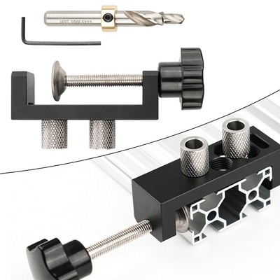 Accurate and Efficient Drilling with the Adjustable Aluminum Profile Jig
