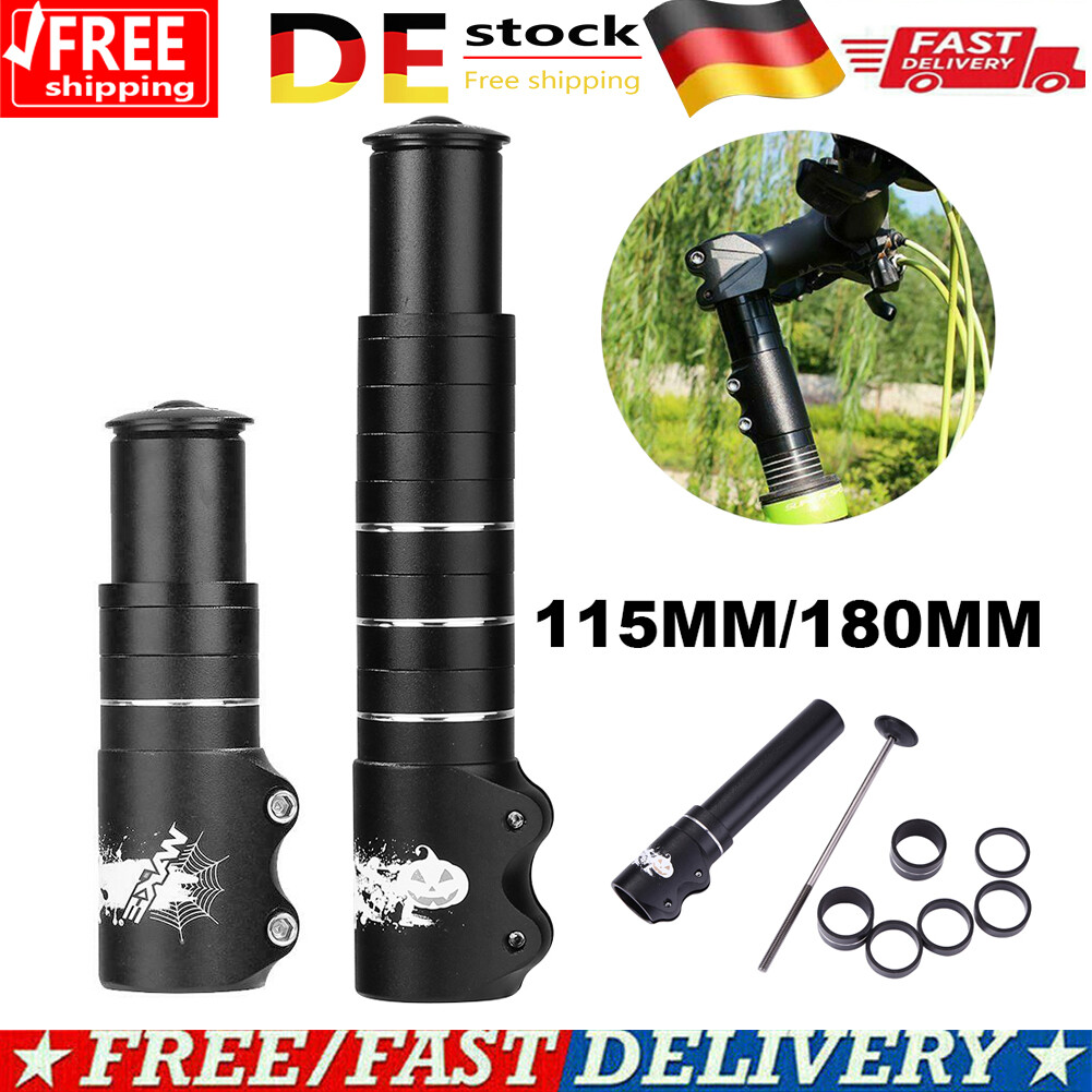 115/180mm Fahrradgabel Vorbauten Extender MTB Lenkererhöhung Vorbauverlängerung
