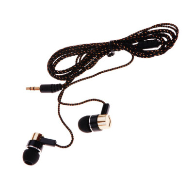  In-Ear Sport Earphones Bass Headphone Stereo Headset Earbuds Braided Line